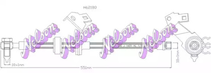 Шлангопровод KAWE H6218Q