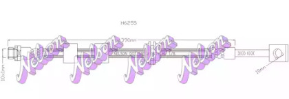 Шлангопровод KAWE H6255