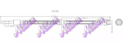 Шлангопровод KAWE H6386