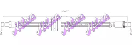 Шлангопровод KAWE H6687