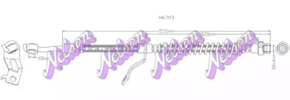 Шлангопровод KAWE H6703