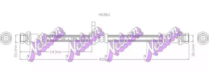 Шлангопровод KAWE H6861