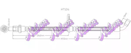 Шлангопровод KAWE H7126