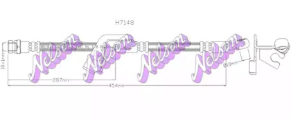 Шлангопровод KAWE H7148