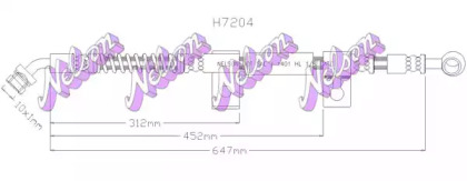 Шлангопровод KAWE H7204