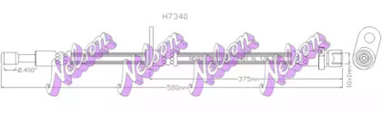 Шлангопровод KAWE H7340