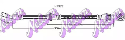 Шлангопровод KAWE H7372