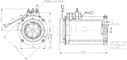 Фильтр MAHLE ORIGINAL KC 384D