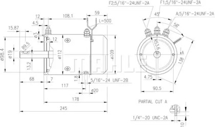 Стартер MAHLE ORIGINAL MS 757