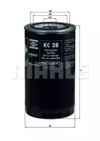 Фильтр MAHLE ORIGINAL KC 28