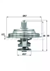 Термостат MAHLE ORIGINAL TI 85 82D