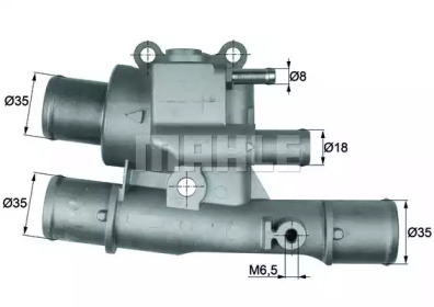 Термостат MAHLE ORIGINAL TI 174 88