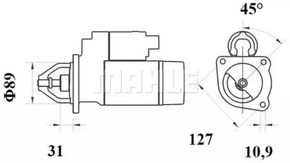 Переключатель MAHLE ORIGINAL TSW 31