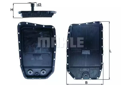 Поршень MAHLE ORIGINAL E48880 1.00