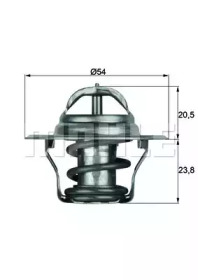 Термостат MAHLE ORIGINAL TX 25 71D