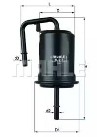 Фильтр MAHLE ORIGINAL KL 517