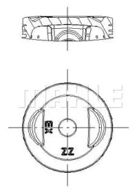 Комплект колец MAHLE ORIGINAL 033 19 N1