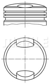 Поршень MAHLE ORIGINAL 503 59 00