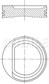 Поршень MAHLE ORIGINAL 213 67 00