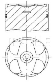 Втулка MAHLE ORIGINAL 005 WN 09 01