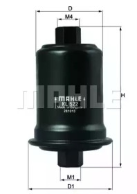 Фильтр MAHLE ORIGINAL KL 522