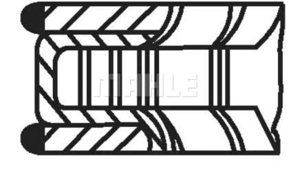 Поршень MAHLE ORIGINAL 028 PI 00130 001