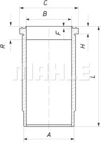 Фильтр MAHLE ORIGINAL LX 3458