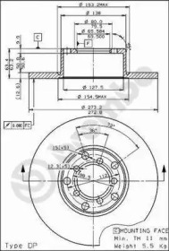 Тормозной диск BRECO BS 7042