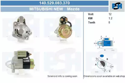 Стартер CV PSH 140.529.083.370