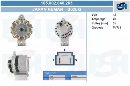 Генератор CV PSH 185.002.040.265