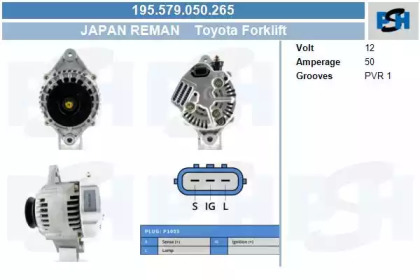 Генератор CV PSH 195.579.050.265