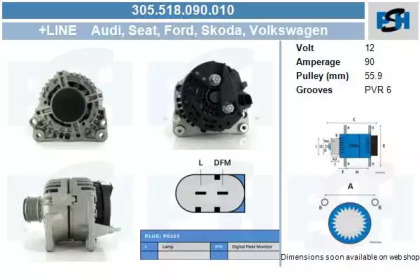 Генератор CV PSH 305.518.090.010