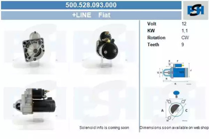 Стартер CV PSH 500.528.093.000