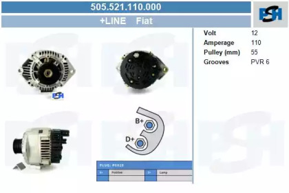 Генератор CV PSH 505.521.110.000