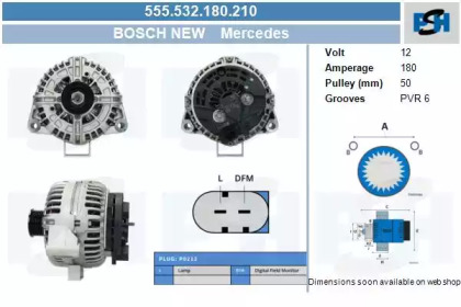 Генератор CV PSH 555.532.180.210