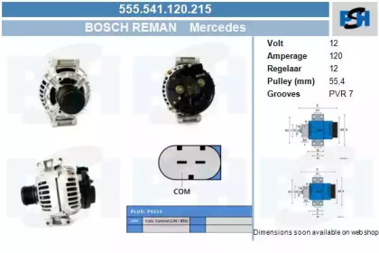 Генератор CV PSH 555.541.120.215