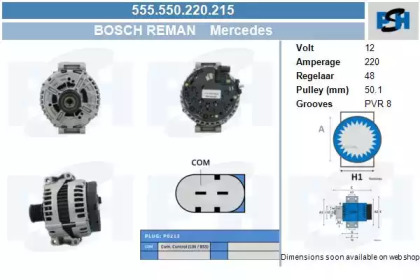 Генератор CV PSH 555.550.220.215