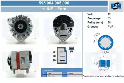 Генератор CV PSH 595.004.065.090