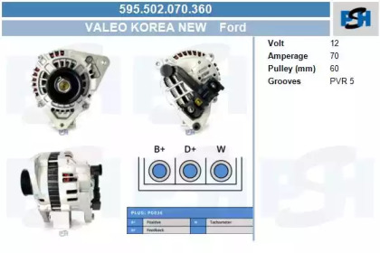 Генератор CV PSH 595.502.070.360