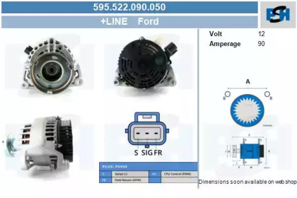 Генератор CV PSH 595.522.090.050