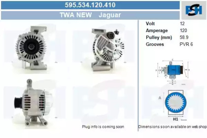 Генератор CV PSH 595.534.120.410