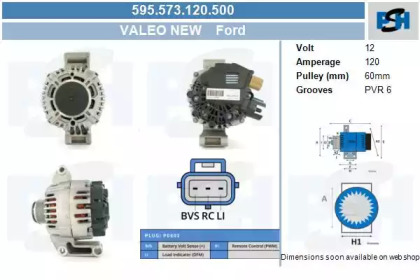 Генератор CV PSH 595.573.120.500