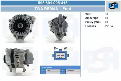 Генератор CV PSH 595.601.095.415