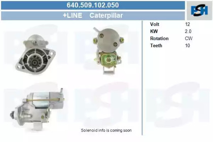 Стартер CV PSH 640.509.102.050