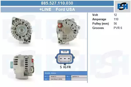 Генератор CV PSH 885.527.110.030