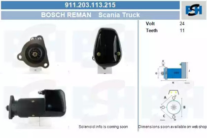 Стартер CV PSH 911.203.113.215