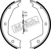 Комлект тормозных накладок fri.tech. 1079.194K