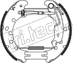 Комлект тормозных накладок fri.tech. 15379