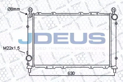 Теплообменник JDEUS 000V07