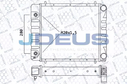 Теплообменник JDEUS 002M24